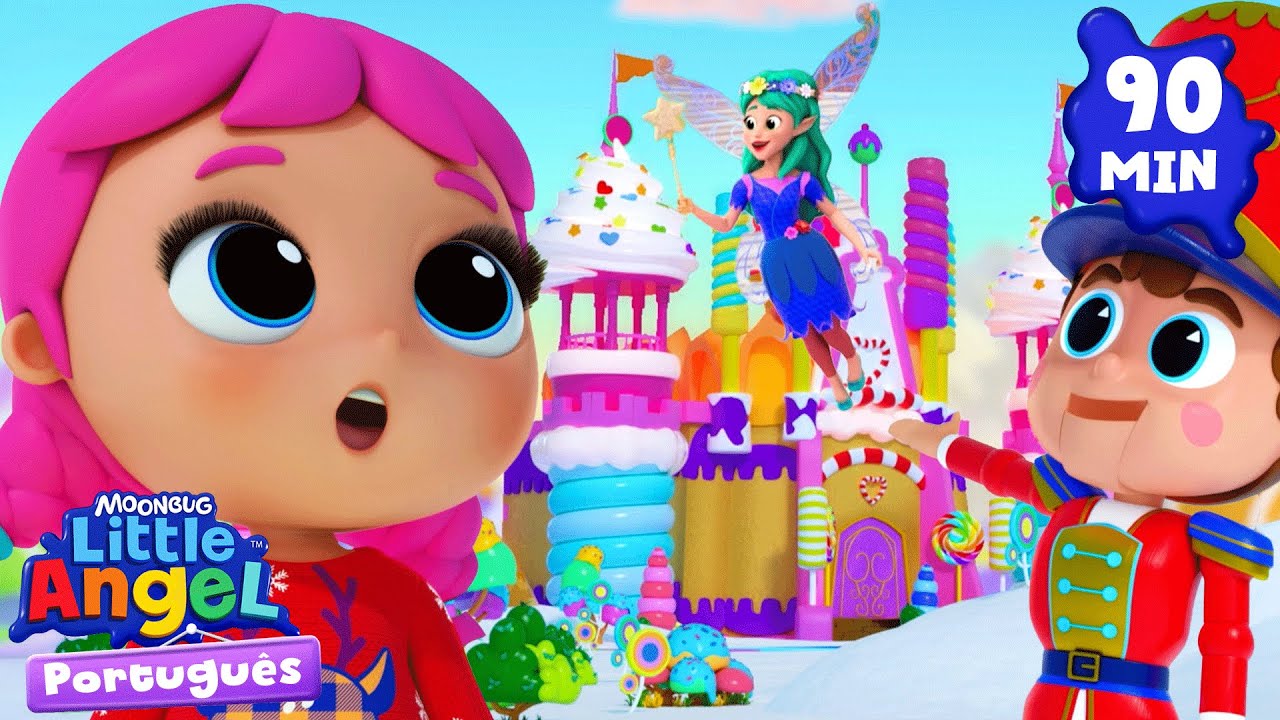 O presente de Natal da Jill 😲🎁🎄  Little Angel Brasil | Músicas Infantis em Português