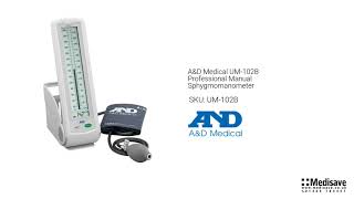 A&D Medical UM 102B Professional Manual Sphygmomanometer UM 102B