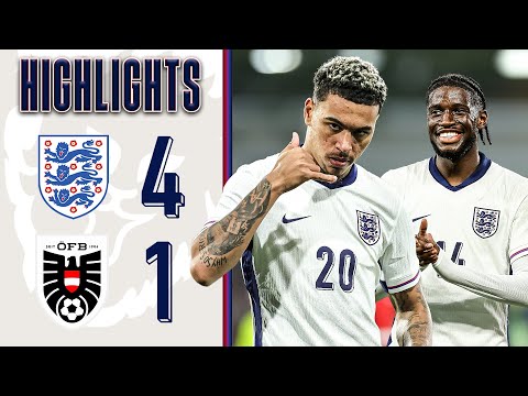 England U21 4-1 Austria U21 | Morgan Rogers At The Double 🤩 | Highlights