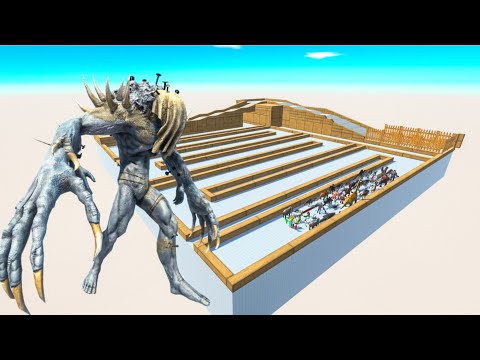 💀👽 Escape From ALIEN SCOURGE BLOODBATH 🔥😱 Last Survivor Challenge | Animal Revolt Battle Simulator