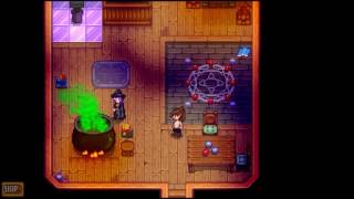 Stardew Valley - Meeting the Wizard Event