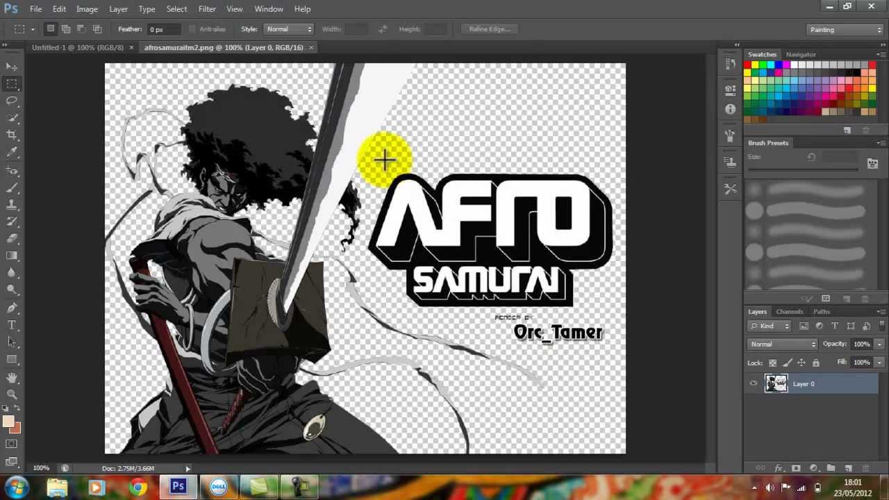 Vector Style Series:Samurai Tutorial Part 1