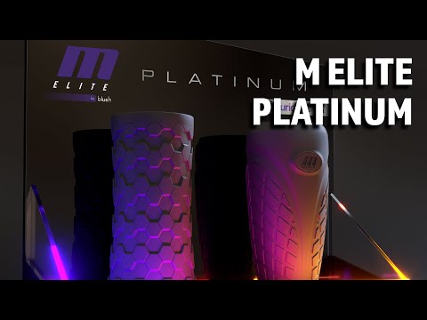 Blush M ELITE PLATINUM STROKER Juodas video