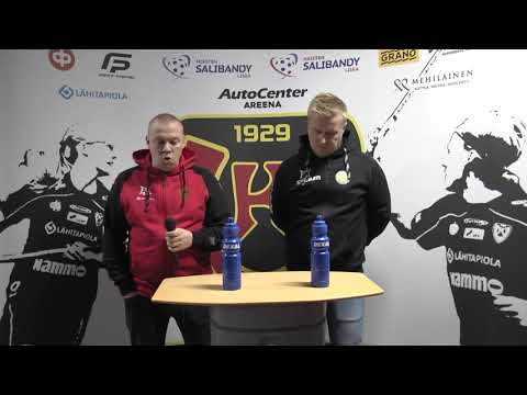 Naisten Salibandyliiga: Koovee–PSS, 28.9.2018, Lehdistötilaisuus