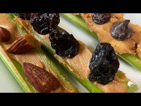 Good Thyme Gal | Kid - Friendly Recipe | Ants on a Log Recipe