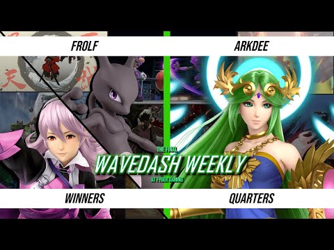 Wavedash Weekly 72 - CMU | Frolf (Mewtwo, Corrin) vs. Arkdee (Palutena) - Winners Quarters