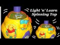 Vtech Disney Winnie The Pooh Friends Light And Learn Spinning Top Activity Musical Toy
