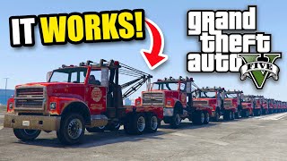 GTA 5 Online, But The TOW TRUCK Actually Works...