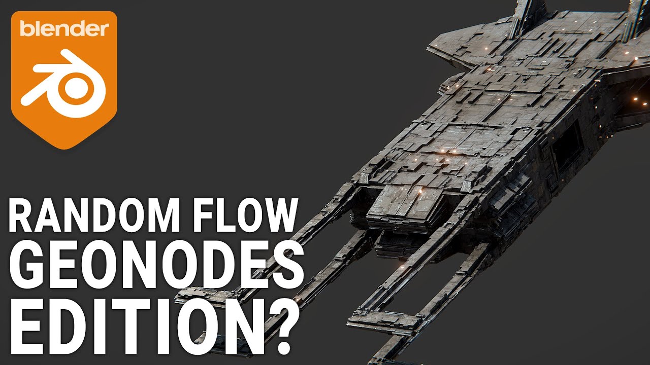 Random Flow GE? #b3d #randomflow #blenderaddon #blendermarket