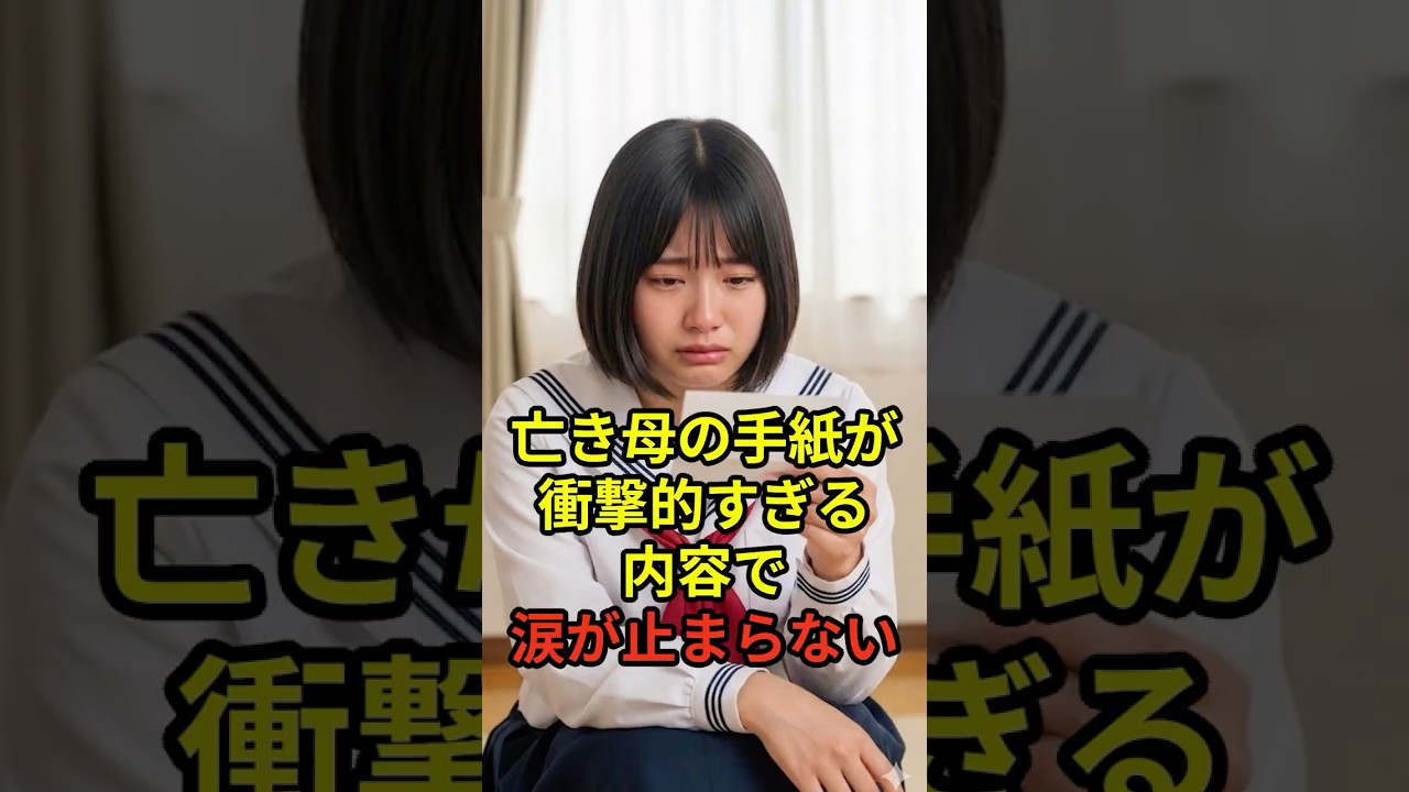天国から届いた母からの手紙　#short #感動する話 #ドラマ  #親子