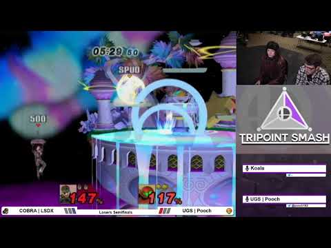 COBRA | LSDX (Snake) vs Pooch (Samus, Sheik) - Tripoint Smash 87 Losers Semis