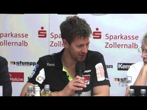 Pressekonferenz zum Spiel HBW - TSV GWD Minden