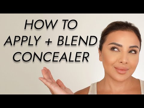 HOW TO APPLY AND BLEND CONCEALER BEFORE FOUNDATION | NINA UBHI