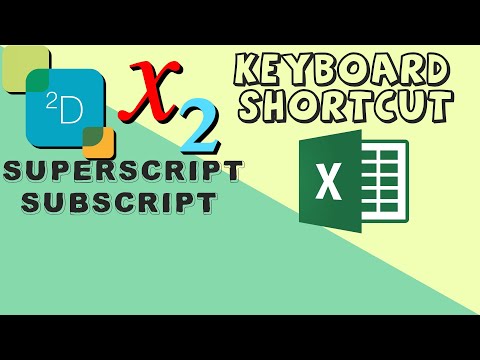 what is the keyboard shortcut for subscript on chrome
