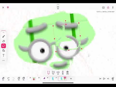 I am making Numberblocks 53