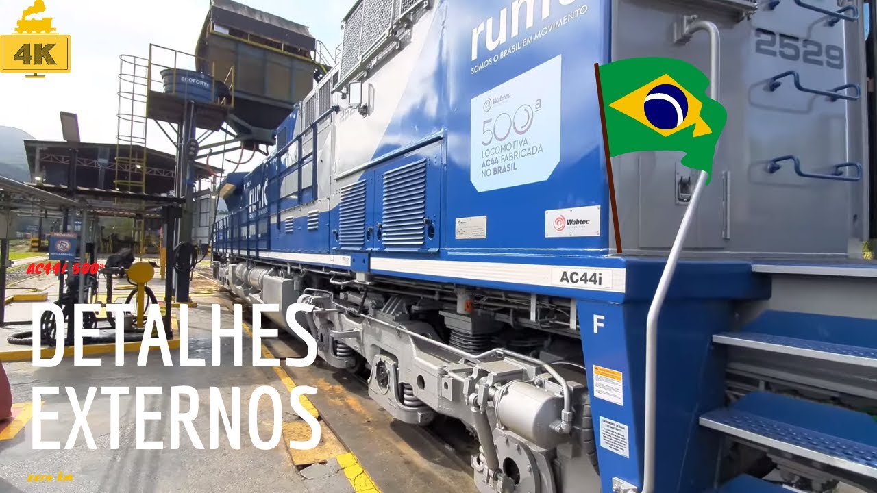 Locomotiva Fabricada no BRASIL #AC44i500ª