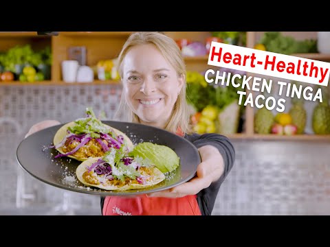 Heart-Healthy Chicken Tinga Tacos Recipe with Chef Emilie Berner