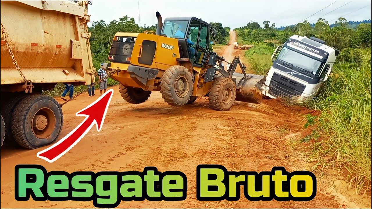 BITREM CAIU NA RIBANCEIRA, Resgate complicado