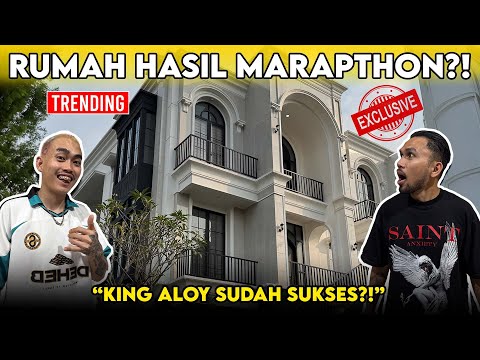 GELEDAH RUMAH MEWAH KING ALOY‼️ HASIL MARAH-MARAH DI MARAPTHON⁉️