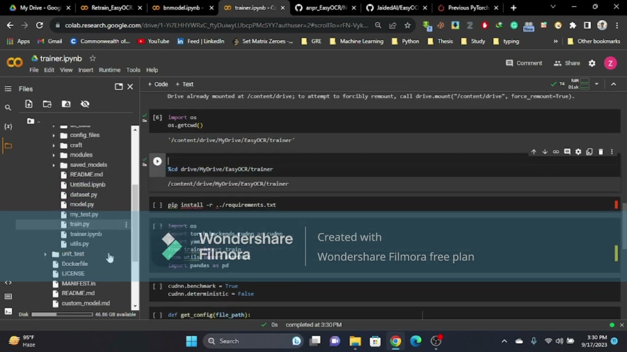 Custom Data Training with EasyOCR