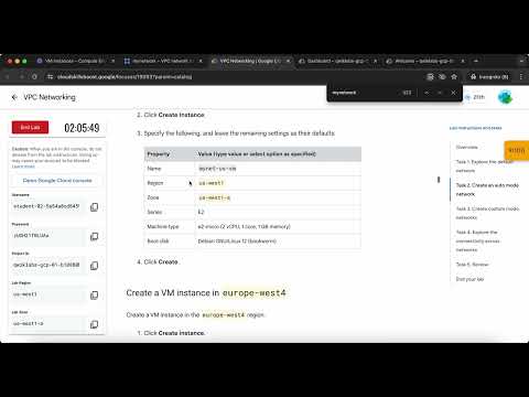 Networking Fundamentals on Google Cloud Challenge Lab ARC124