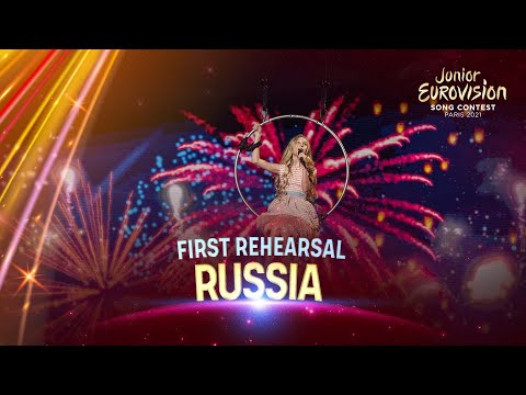 Tanya Mezhentseva - Mon Ami - First Rehearsal - Russia 🇷🇺 - Junior Eurovision 2021