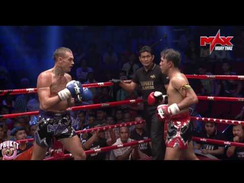 MAX MUAY THAI - Eddie Farrell Vs Buangen Kiatiisan Gym