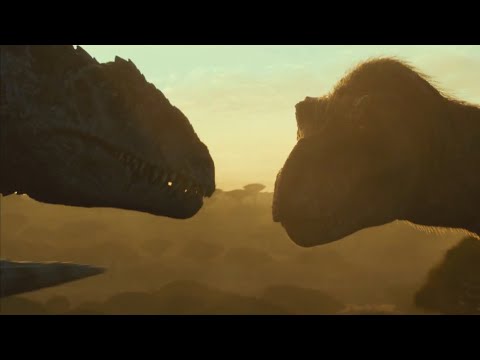 T-Rex vs Giganotosaurus - Prologue - Jurassic World Dominion (2022)