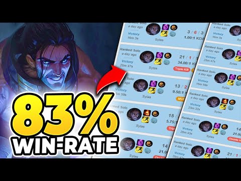 THIS SYLAS TOP BUILD HAS AN 83% WIN-RATE (S+ EVERY GAME) - League of Legends