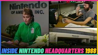 Inside Nintendo Headquarters In 1988