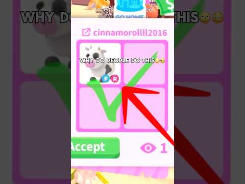 Why Do Adopt Me Players Always Do This?! (STOP) 🙄#adoptme #roblox #adoptmetrades