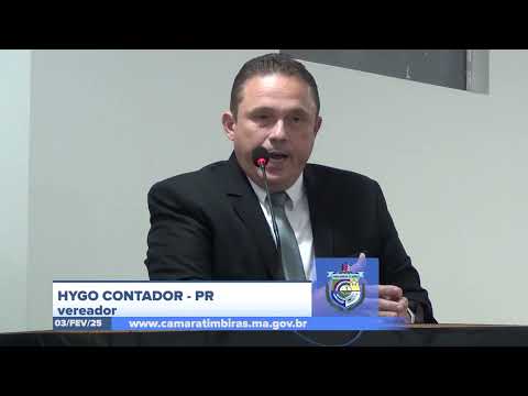 Vereador Hygo Contador defende transparência e pede atualização do portal da transparência em Timbiras