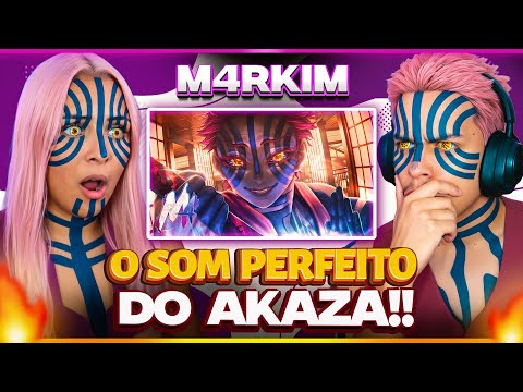 M4RKIM: Lua Superior Tr&ecirc;s (Akaza) | [Casal Jounin React] 🔥