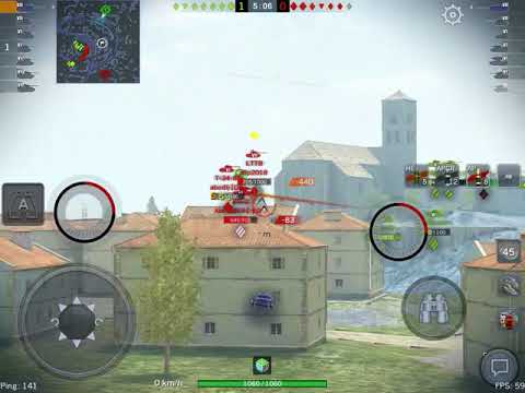 WoTBlitz Gameplay 32th : ISU-122s : This is strong!
