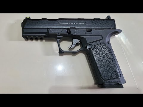 review toygun Strike Industries Glock 17 metal