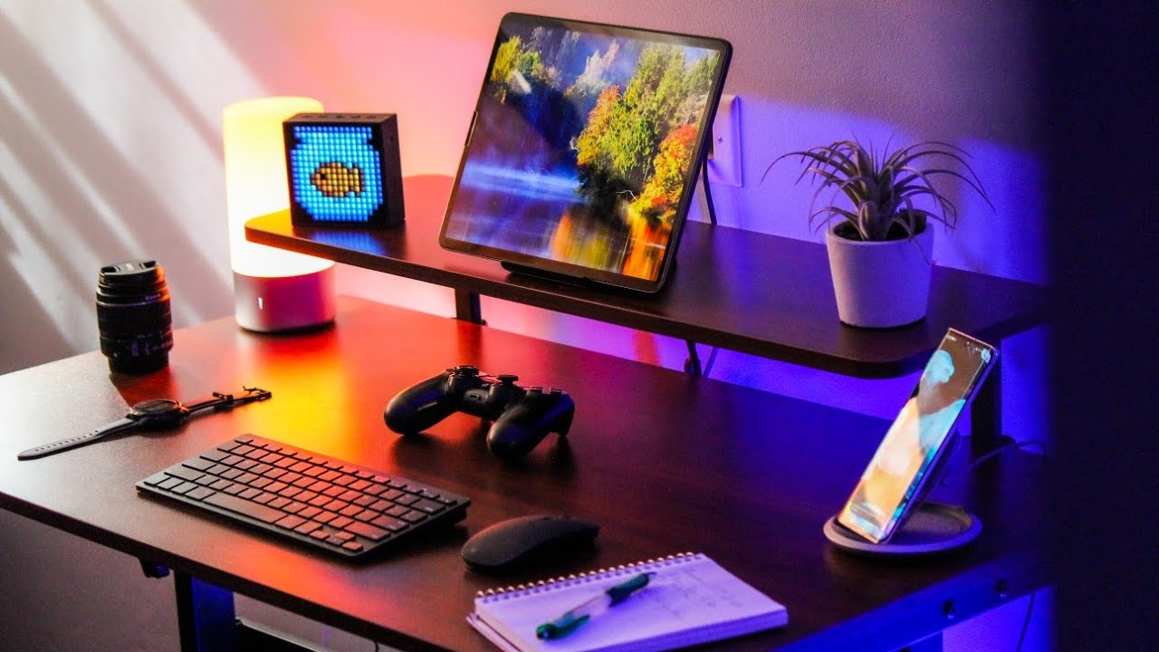 2021 IPad Pro Desk Setup - Less than a Magic Keyboard!