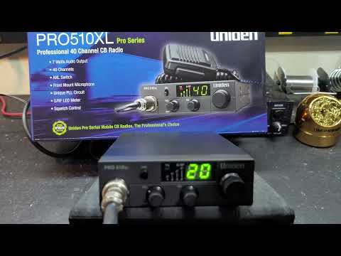Uniden PRO510XL before and after performance review from Www.truckscbsales.com