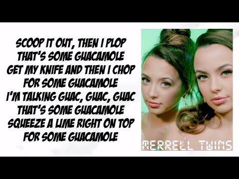 Merrell Twins - GUACAMOLE (WAP Parody Cardi B) (Lyrics)