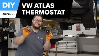 Volkswagen Atlas Thermostat Replacement DIY (2018-2023 Volkswagen Atlas MQB, 3.6 VR6)