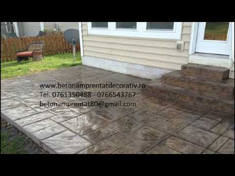Beton Amprentat Zlatița -Caraș-Severin  Tel.0761350488 -0766543767