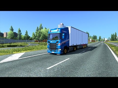 [ETS2] Euro Truck Simulator 2 1.35 -NaturaLux -  Scania S  - Vak Trailer