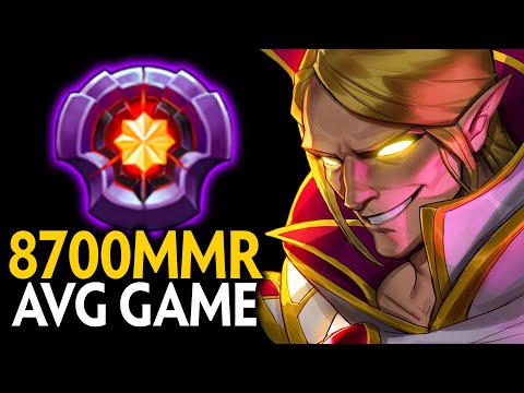 INTENSE 8700MMR AVERAGE GAME!! Dstones Invoker vs Clinkz Mid ft Sccc Arc Warden | Dota 2 Invoker
