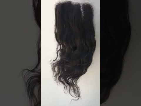 Indian Temple Wavy 6x6 Closure Human Hair Extension