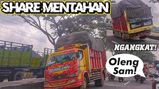 Download lagu Share Mentahan!,Aksi Sam Ghufron Mengoyang Jalur Pantura! Truck Lestari Putri Feat Mister Phulus. mp3