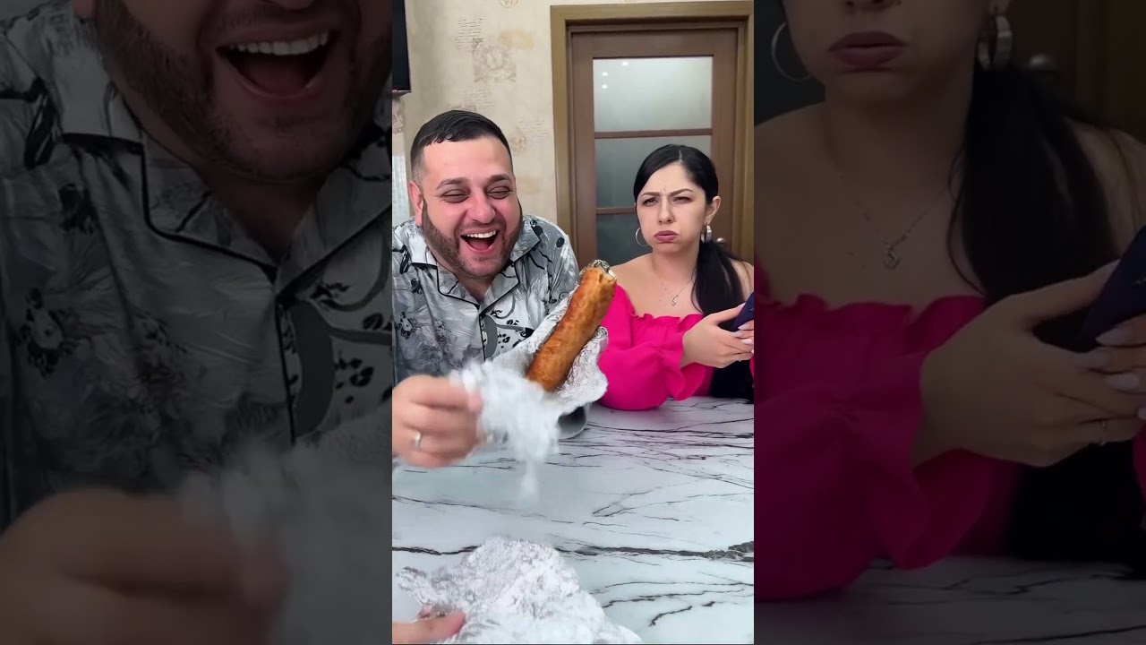 Hungry guy. AI video.