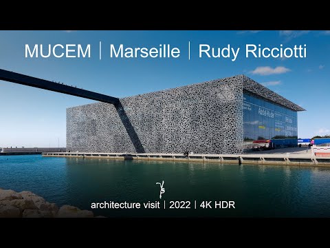 MUCEM｜Marseille｜Rudy Ricciotti｜architecture visit｜4K HDR