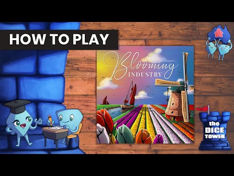 Blooming Industry Board Game - How to Play. With Stella & Tarrant