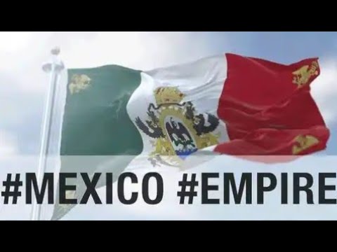 Flag & anthem of the Second Mexican Empire [1863-1867]
