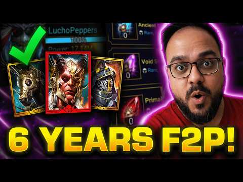 DON’T HAVE TO BE A TRYHARD! CRAZY F2P Account Progress And SMART Tips | Raid Shadow Legends