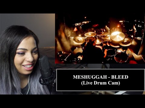 Music Teacher Reacts to MESHUGGAH - Bleed (Live Drum Cam)